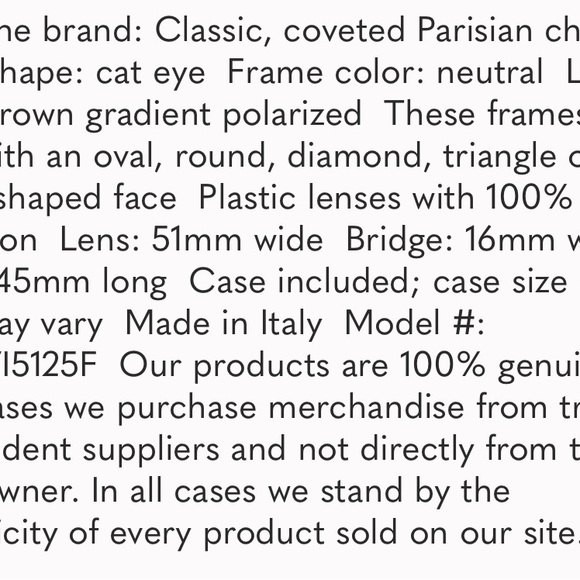 Celine authentic polarized sunglasses NWT - Picture 4 of 4